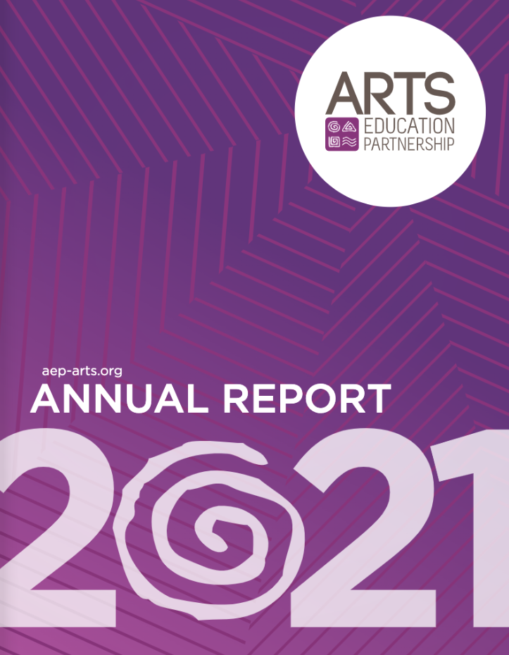 Cover of the 2021 AEP Annual Report