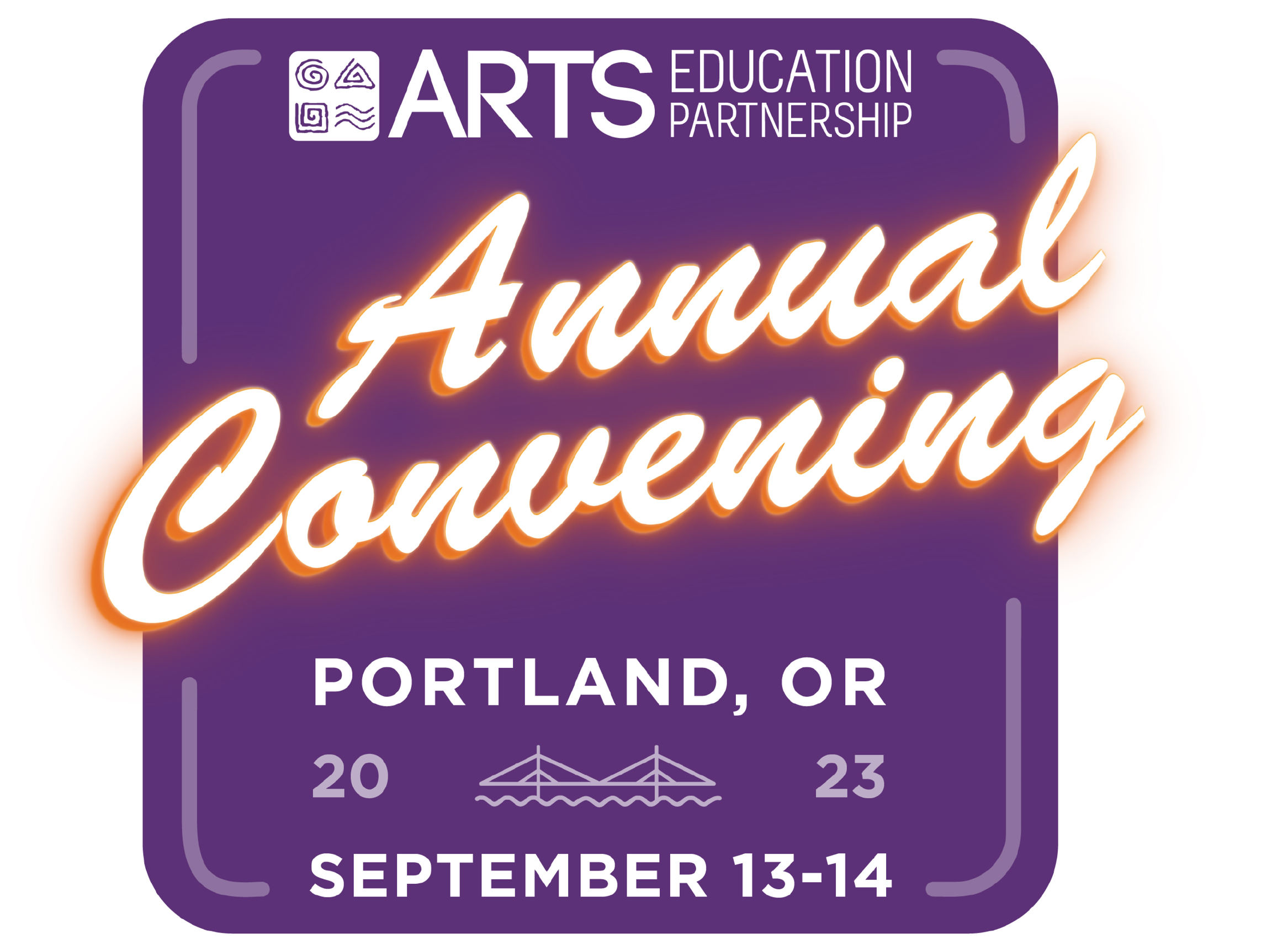 2023_AEP_AC_page_logo Arts Education Partnership Annual Convening, Portland, Oregon, September 13-14
