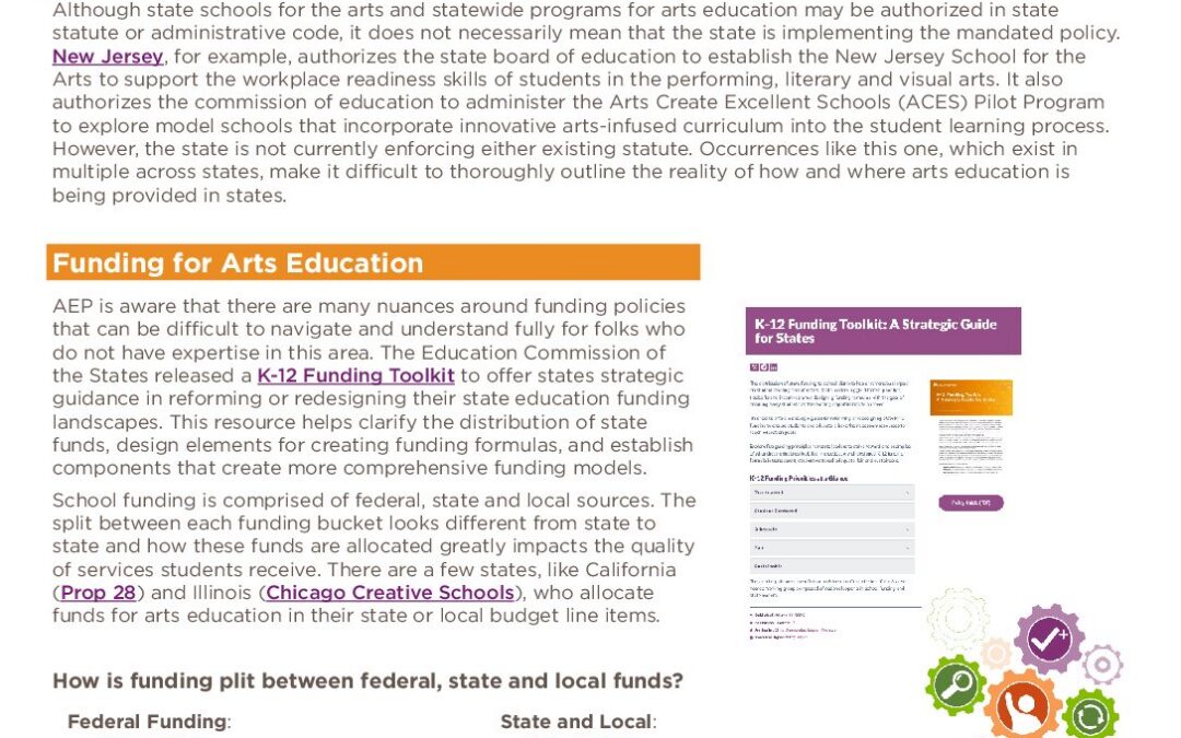 ArtScan 2026, Statewide Programs and Funding
