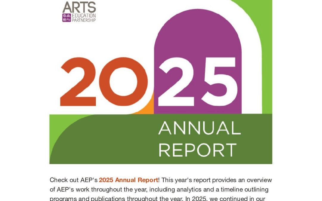ArtsEd Digest _ 2025 Annual Report