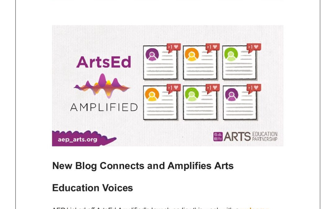ArtsEd Digest _ New Blog Connects and Amplifies Arts Education Voices