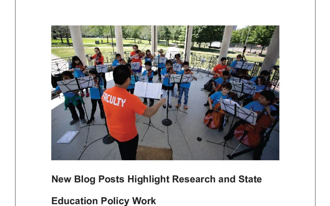 ArtsEd Digest _ New Blog Posts Highlight Research and State Education Policy Work
