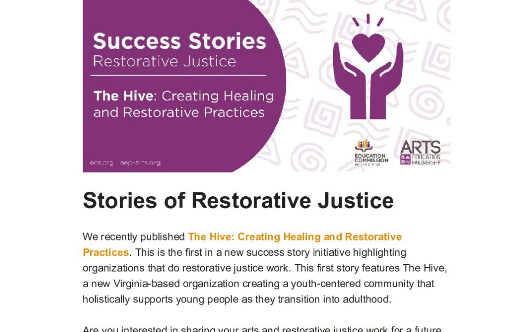 ArtsEd Digest _ Stories of Restorative Justice
