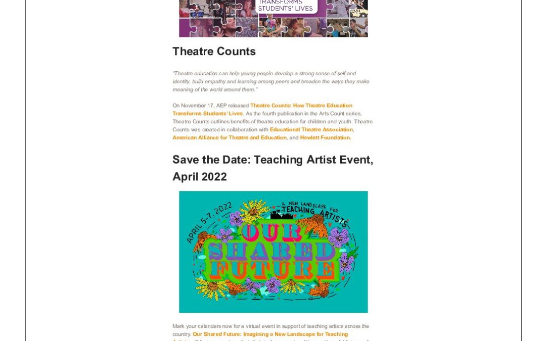 ArtsEd Digest _ Theatre Counts