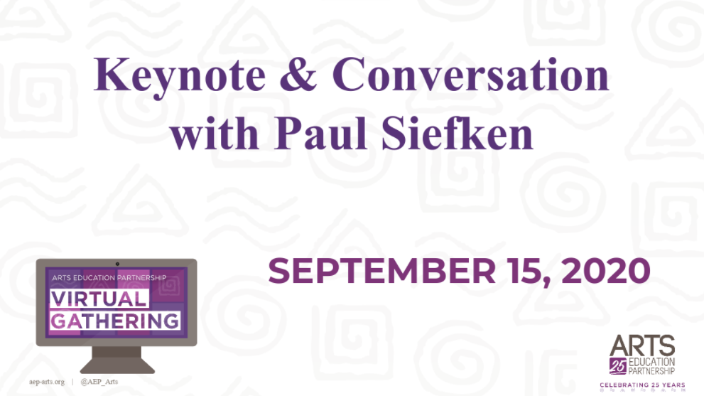 Keynote and Conversation with Paul Siefken