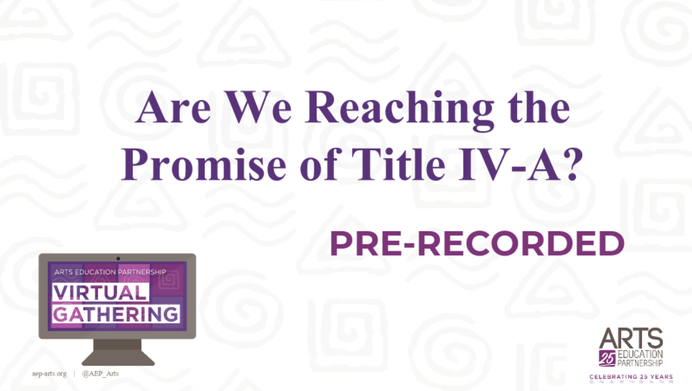 Are We Reaching the Promise of Title IV-A?