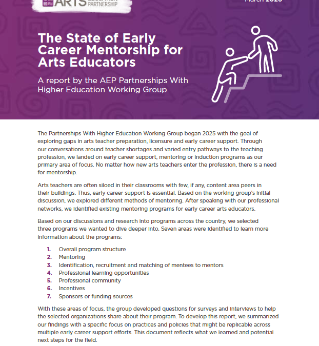 The state of Early Career Mentorships cover
