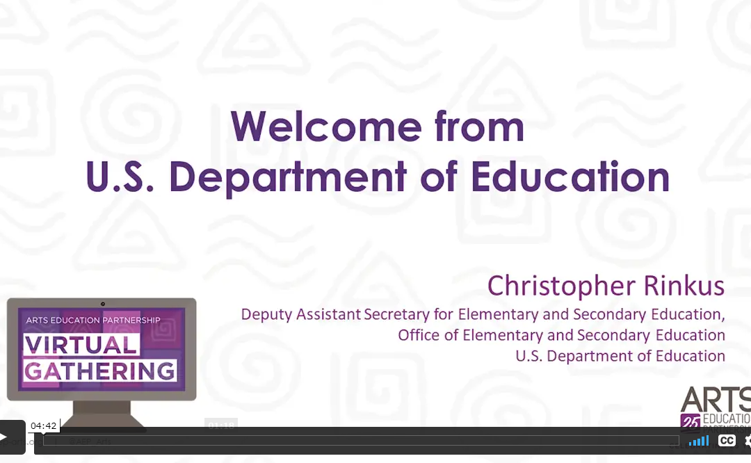 U.S. Department of Education Welcome